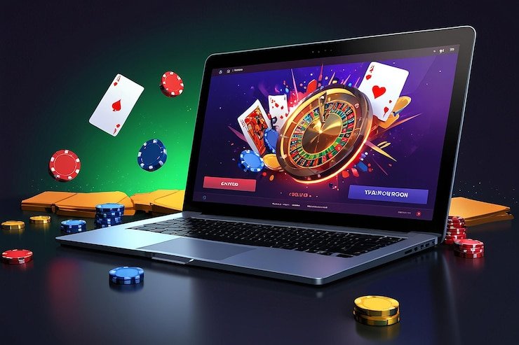 Classic casino table games like poker and blackjack ready to play